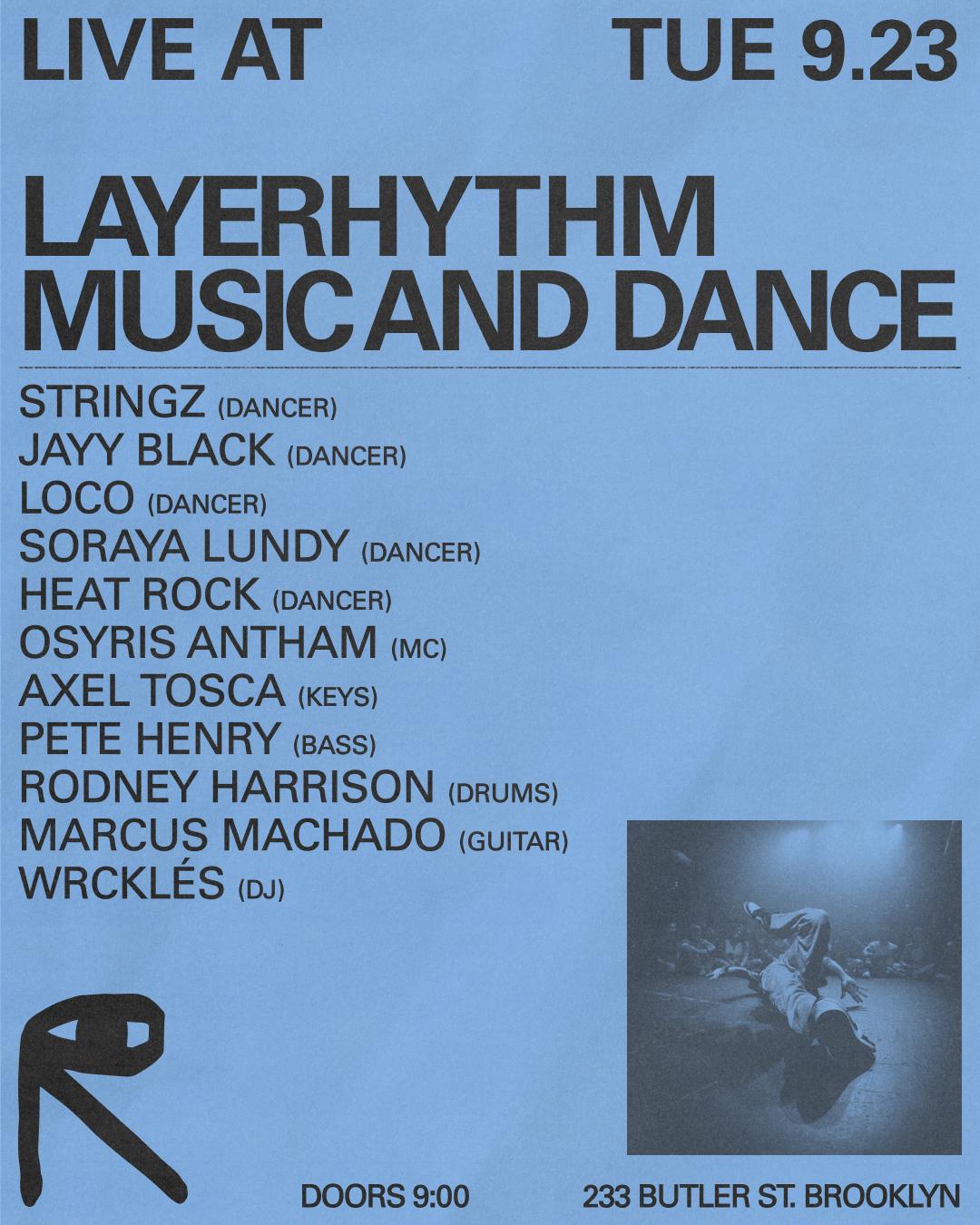 Layerhythm: Music And Dance