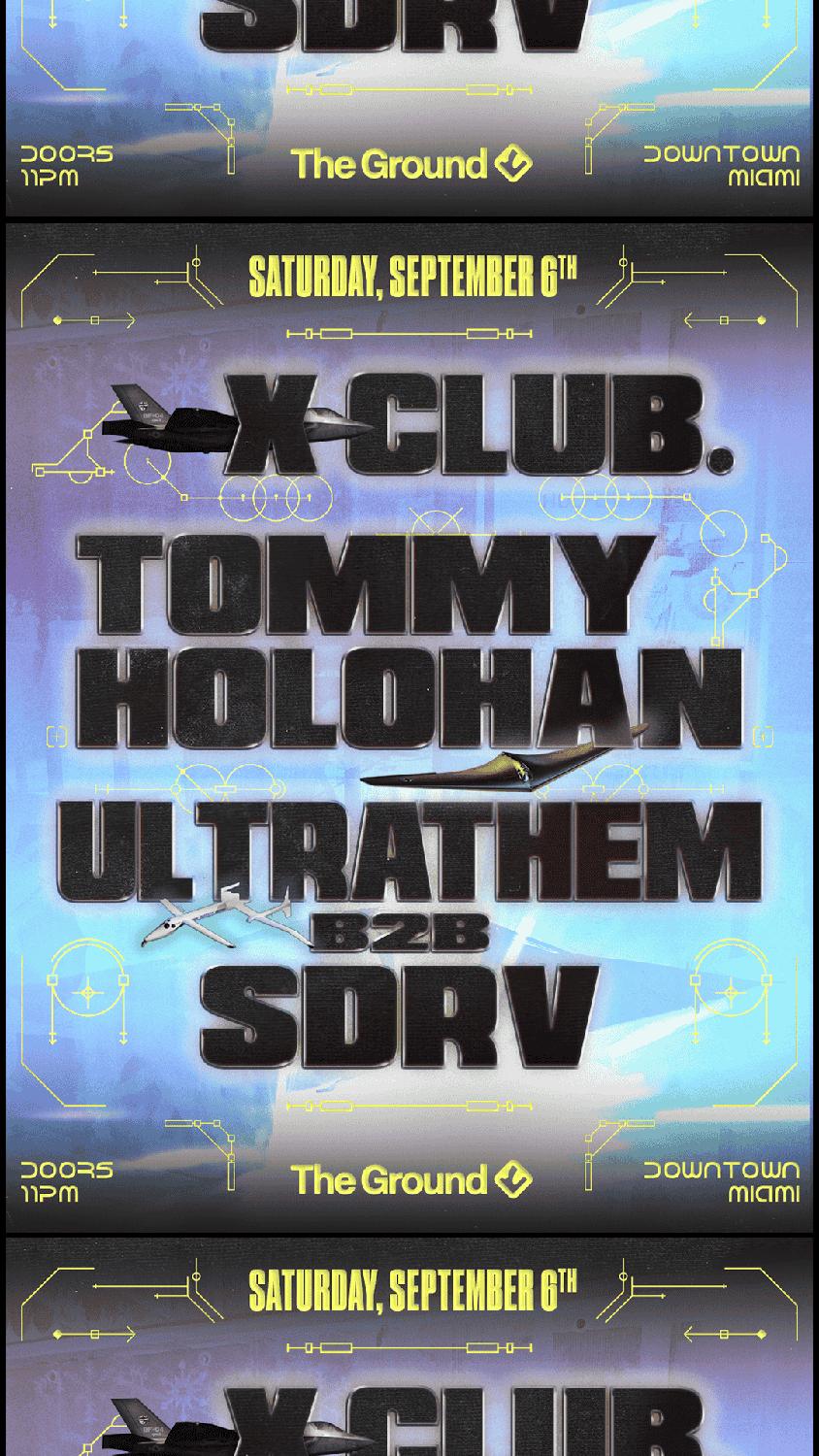 X Club. + Tommy Holohan