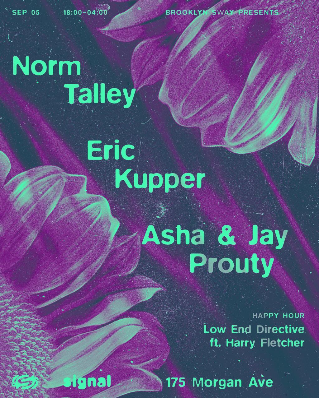 Bk Sway: Norm Talley, Eric Kupper, Asha & Jay Prouty