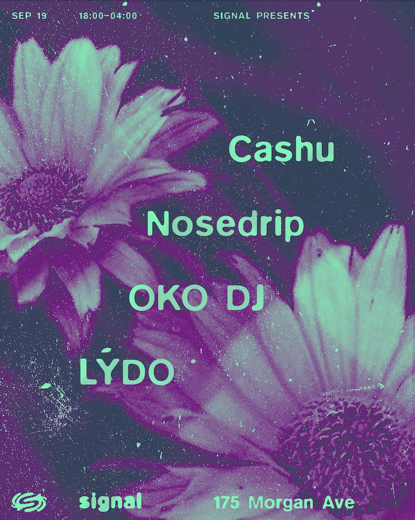 Signal: Cashu, Nosedrip B2B Oko Dj, Lydo