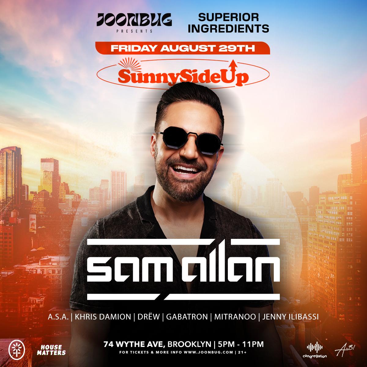 Si Rooftop Sunny Side Up Day Party Featuring Dj Sam Allan & Friends