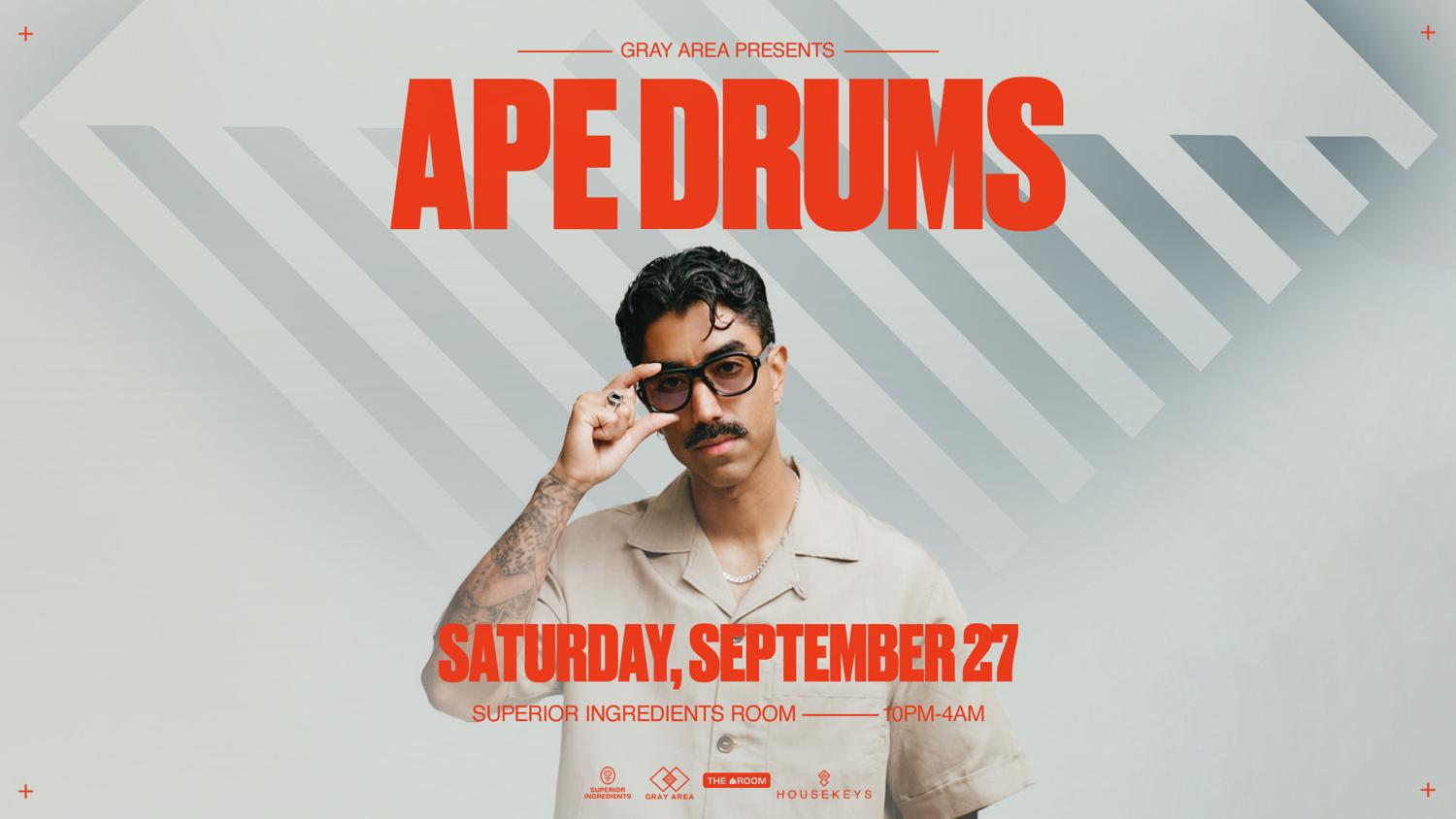 Ape Drums In The Room By Gray Area