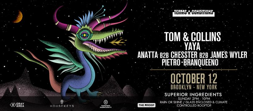 Tom & Collins Present: Terms & Conditions W/ Yaya & More
