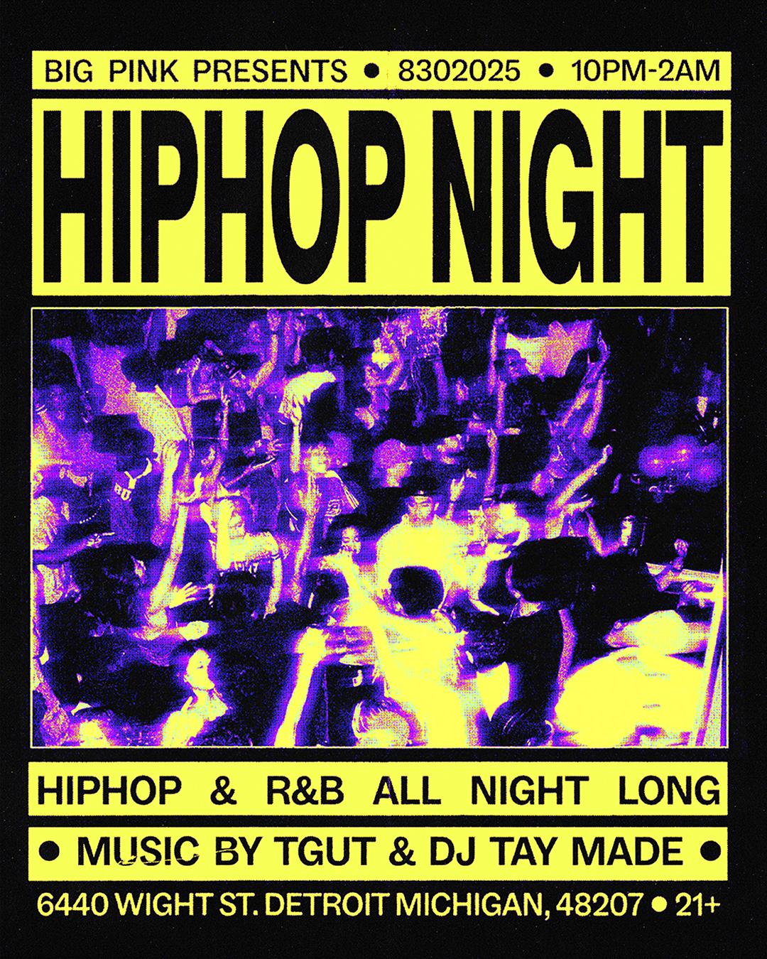 Hiphop Night: Tgut & Dj Tay Made (Open Format Hiphop Bangers)
