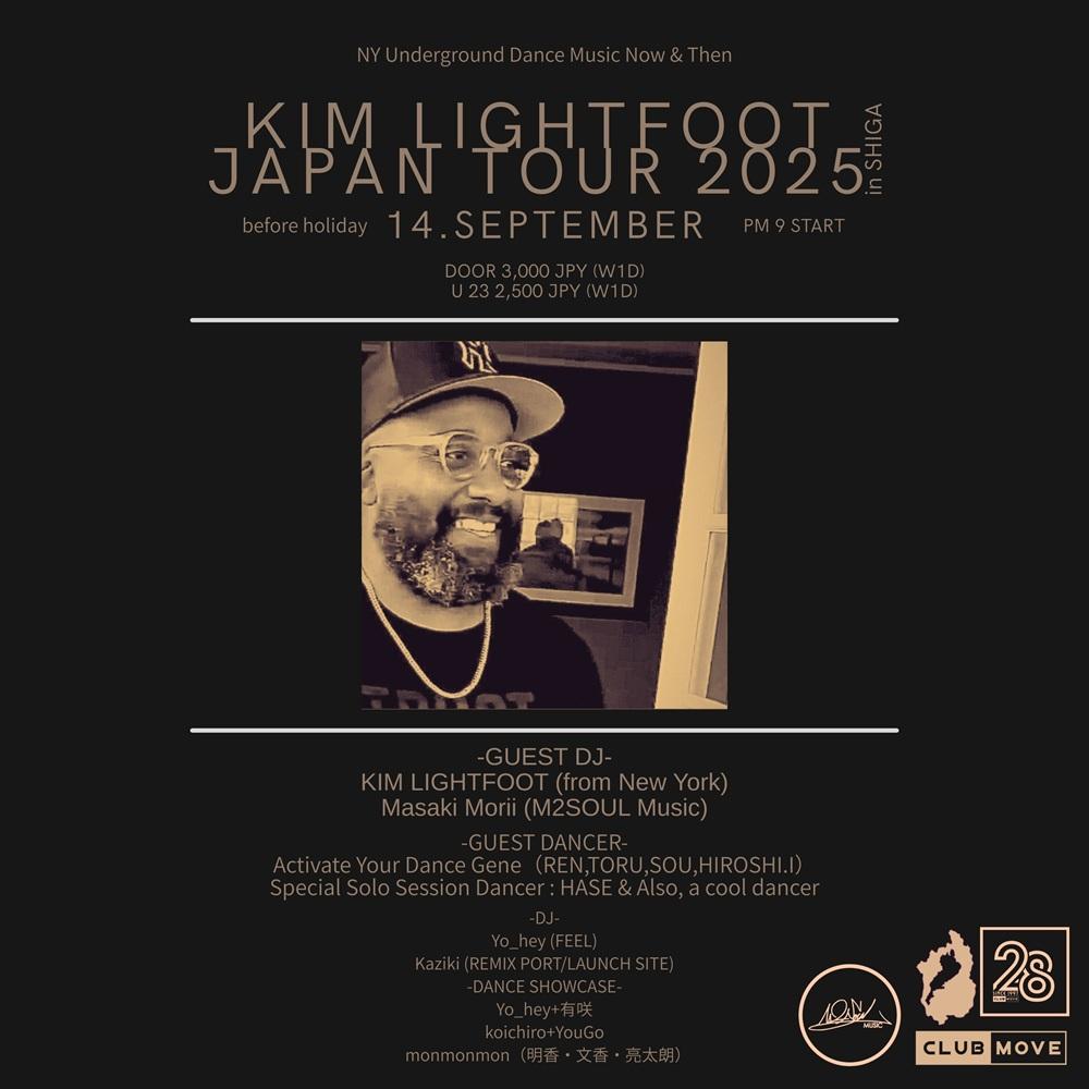 Kim Lightfoot Japan Tour 2025 In Shiga