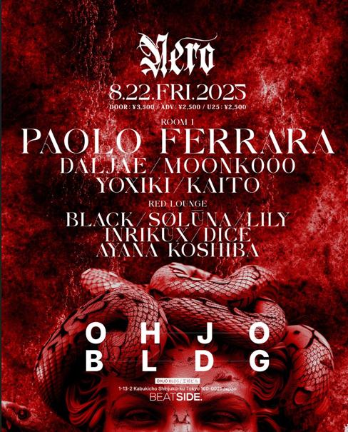 Paolo Ferrara(Ita) Ohjo Tokyo / Rave Acid