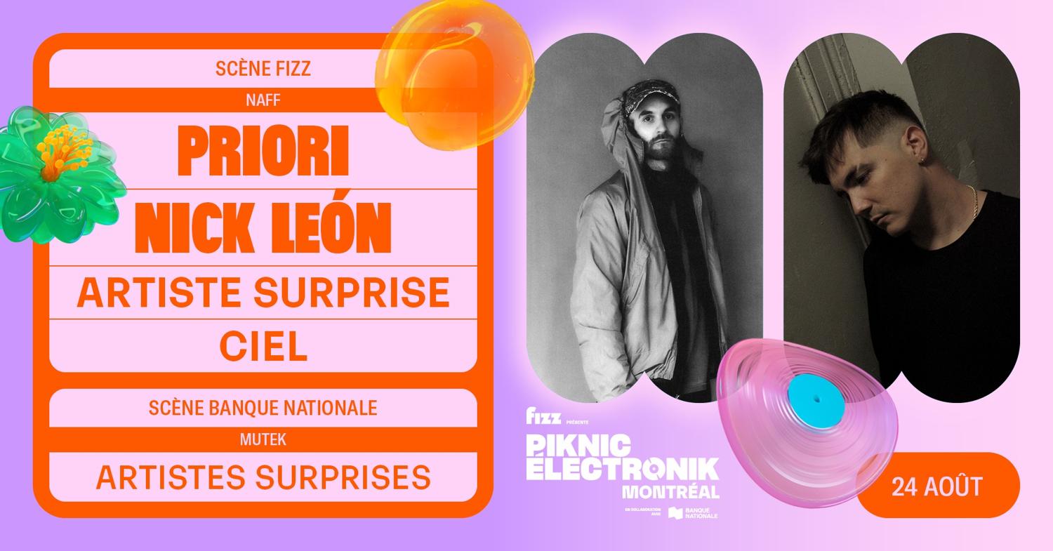 Piknic Électronik Mtl #11: Naff: Priori, Nick León / Mutek
