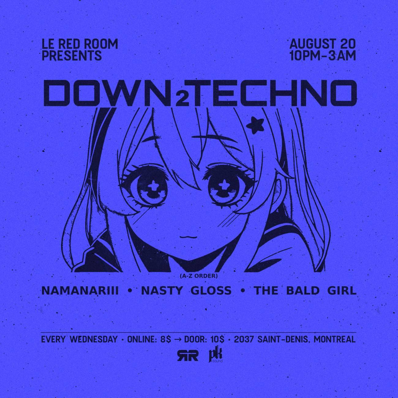 Down2Techno (Every Wednesday)
