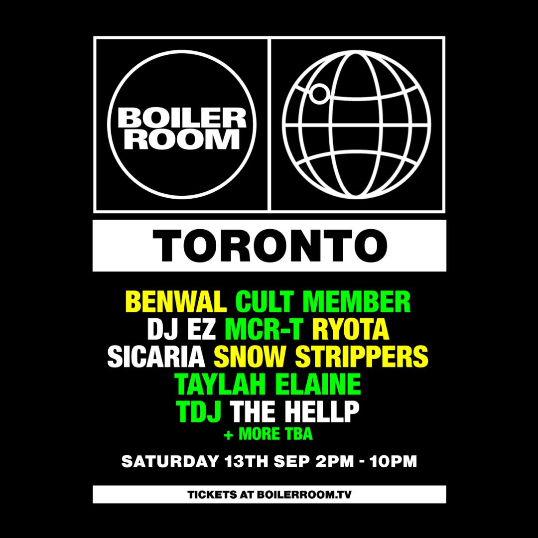 Boiler Room: Toronto