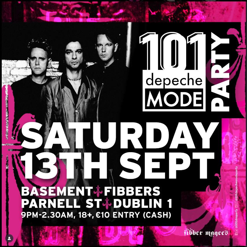 101 Depeche Mode Party Dublin