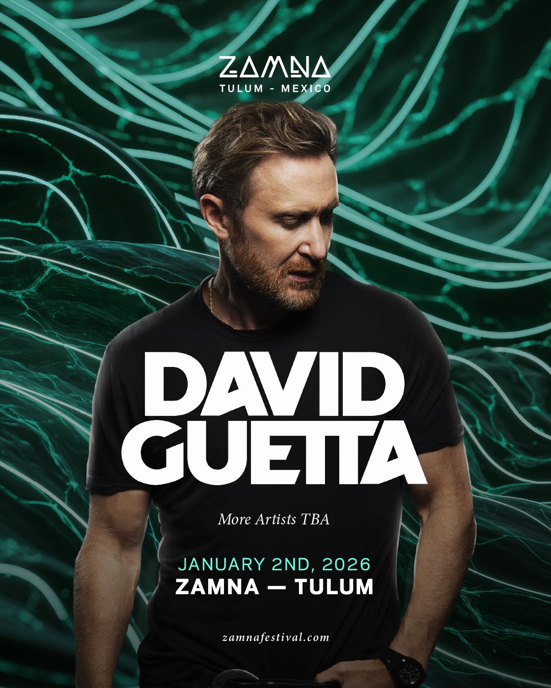 David Guetta Tulum - January 2Nd 2026