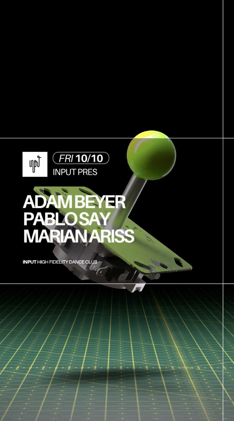 Input Pres Adam Beyer
