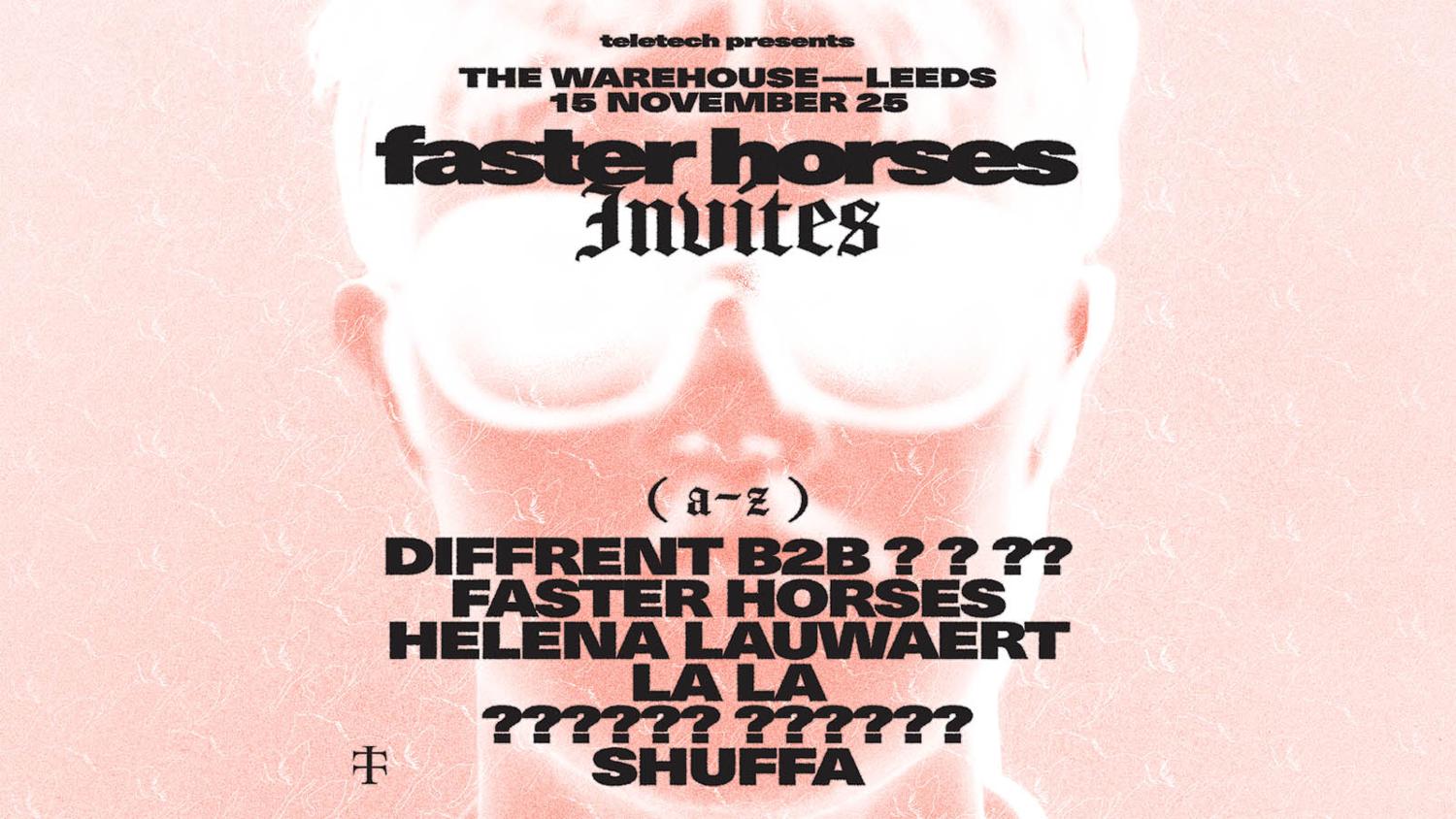 Teletech Presents: Faster Horses Invites