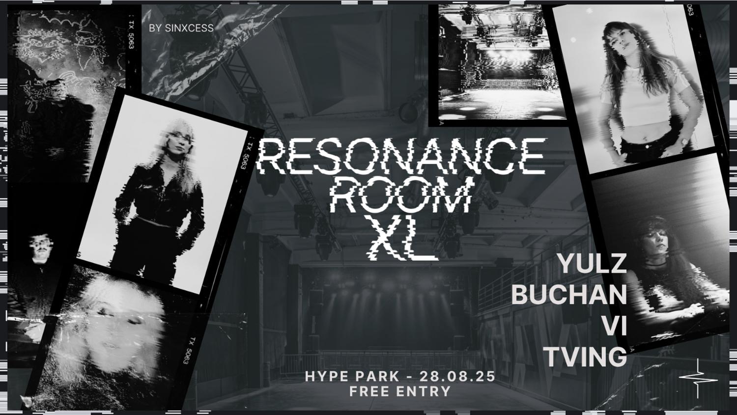 Resonance Room Xl: Yulz, Buchan, Vi, Tving Stage Design