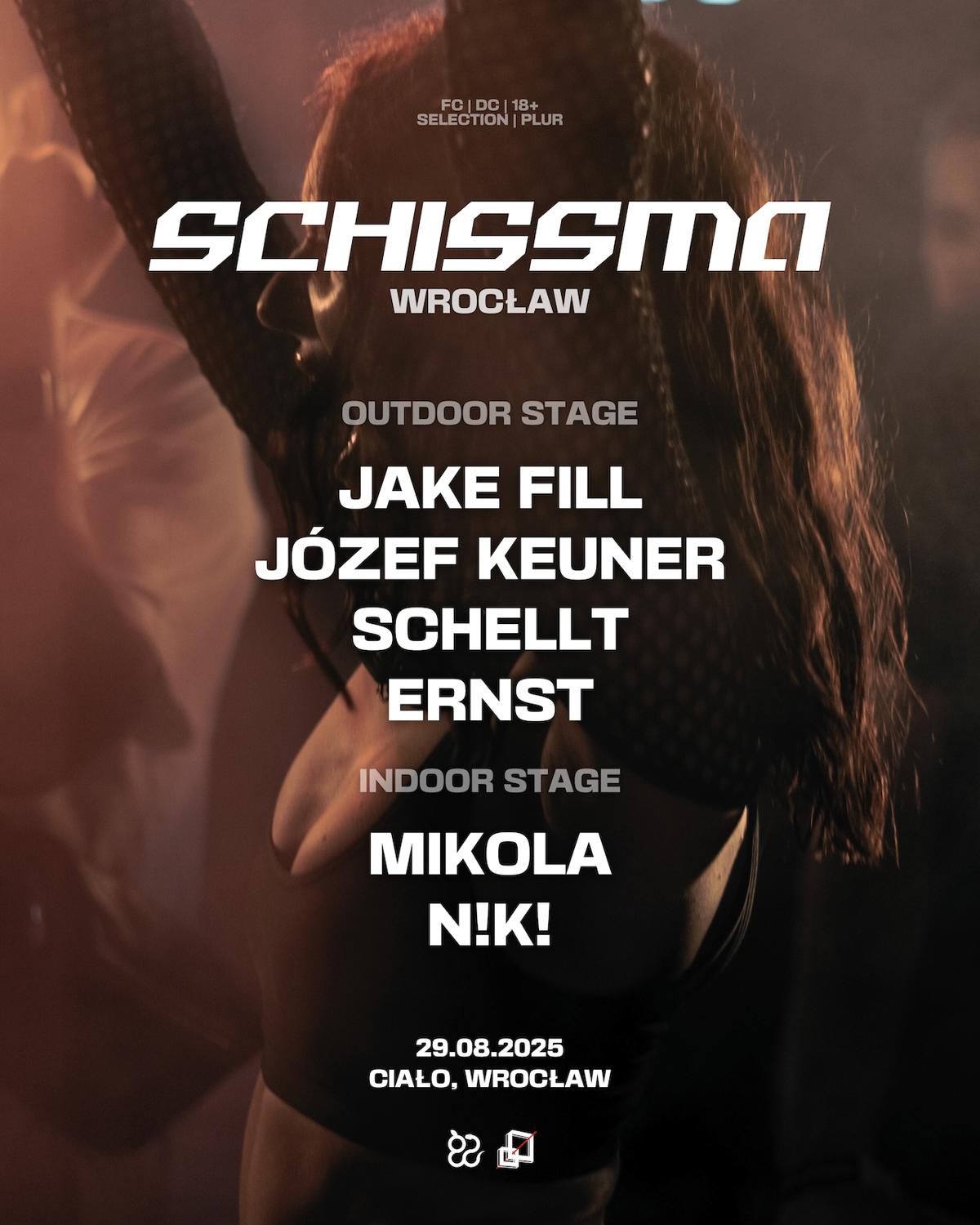 Schissma: Wrocław - 29.08.2025 | Ciało 2 Stages