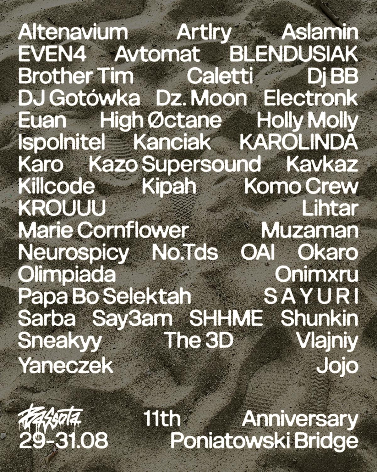 Bassota 11 Anniversary