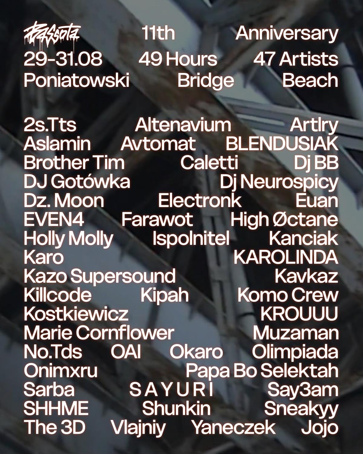 Bassota 11Th Anniversary 49 Hours