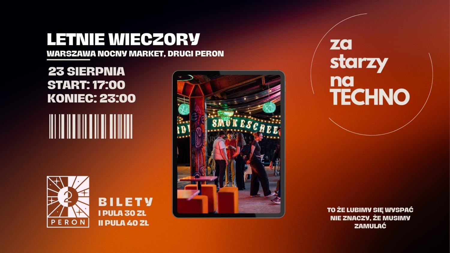 Letnie Wieczory Za Starzy Na Techno