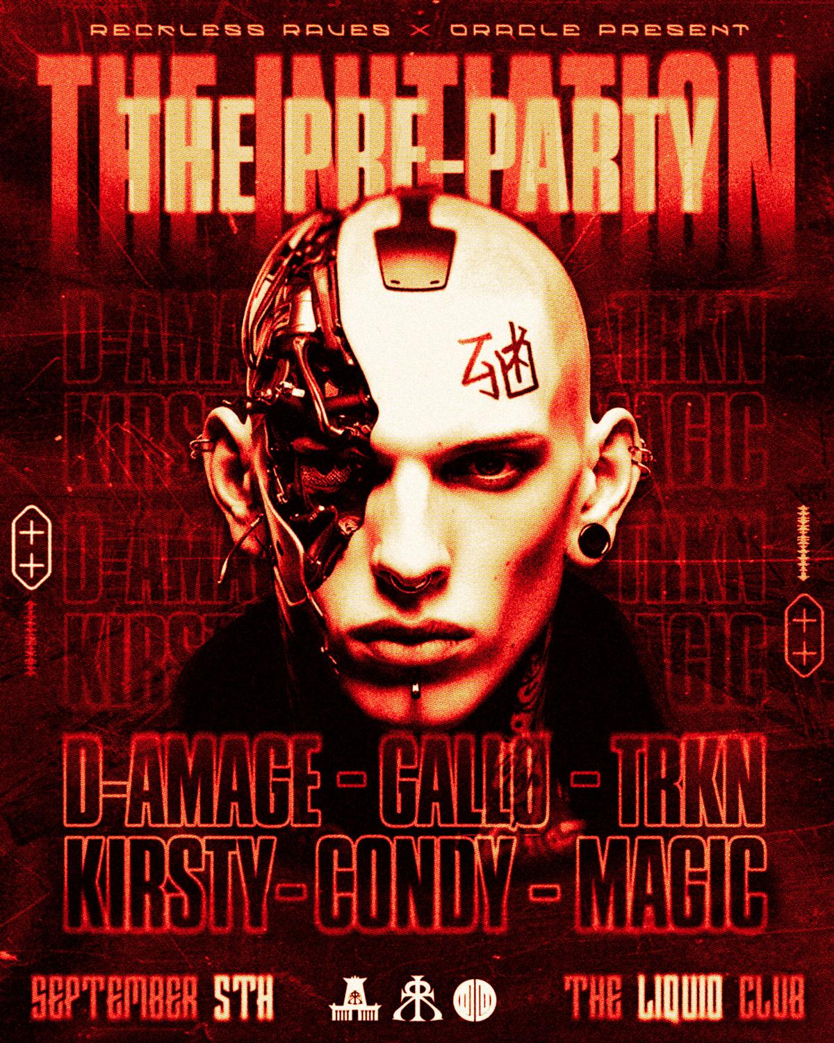 Reckless Raves X Oracle: The Initiation Pre-Party