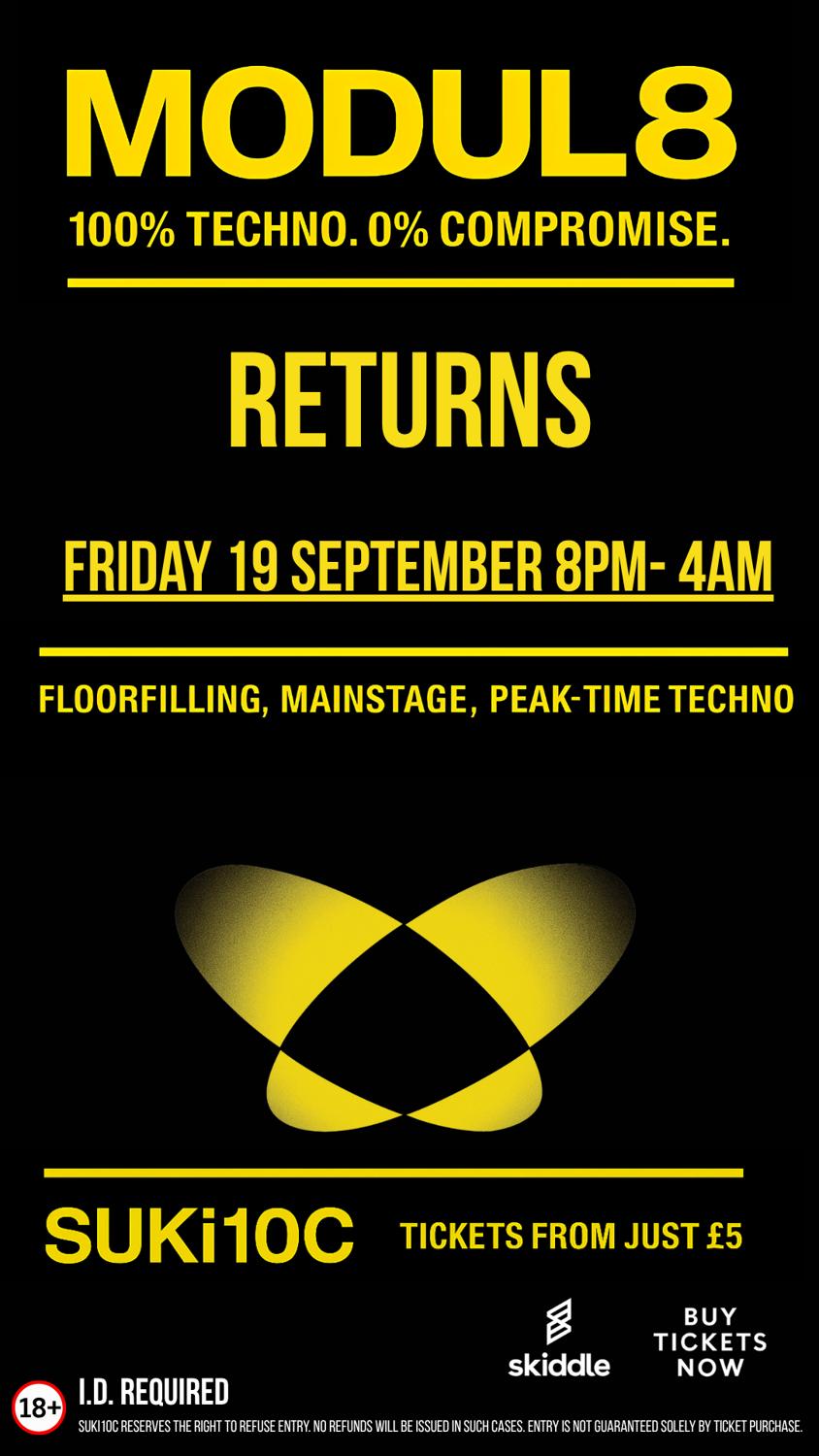 Modul8 Floorfilling Techno Birmingham