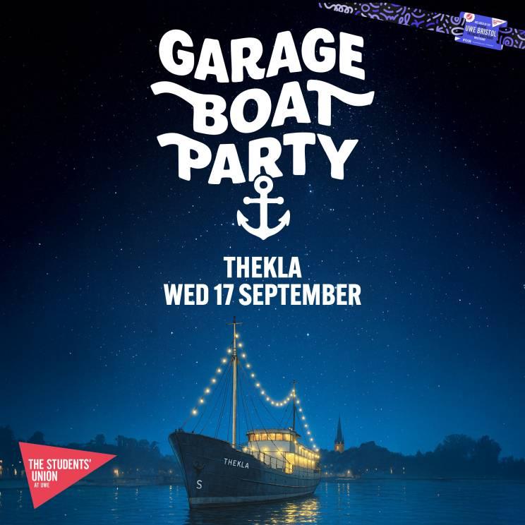 Uwe Bristol Official Freshers - Garage Boat Party W/ Bvnquet, Lockerz & More