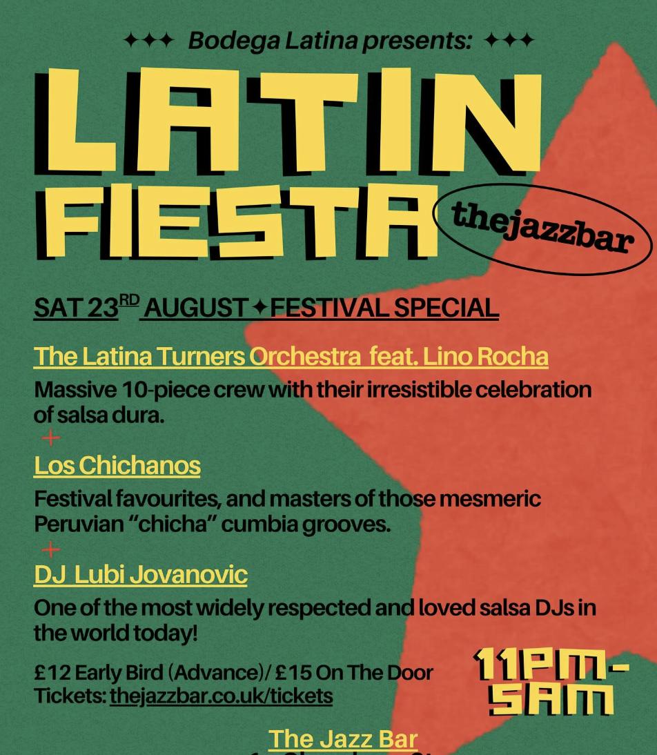 Bodega Latina Presents: Latin Fiesta Fringe Special