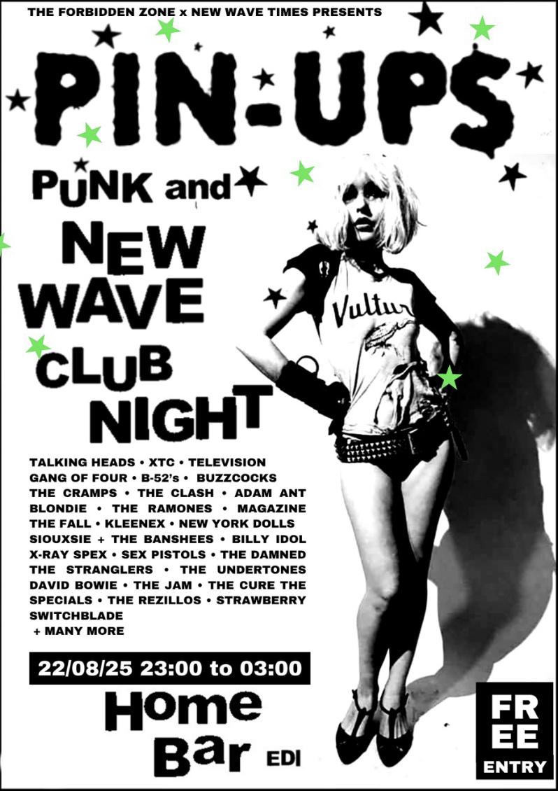 Pin-Ups: Punk And New Wave Club Night
