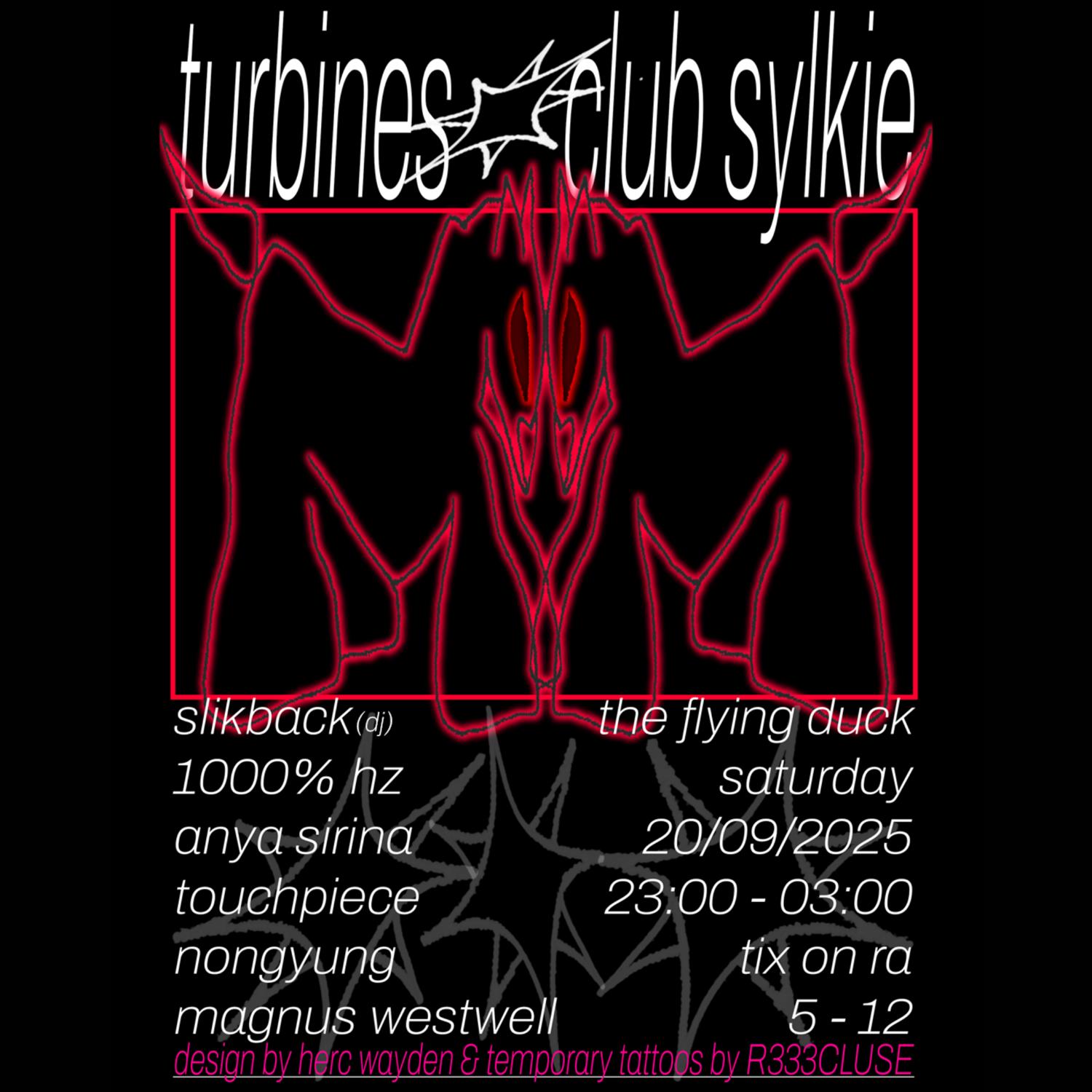 Club Sylkie & Turbines: Slikback