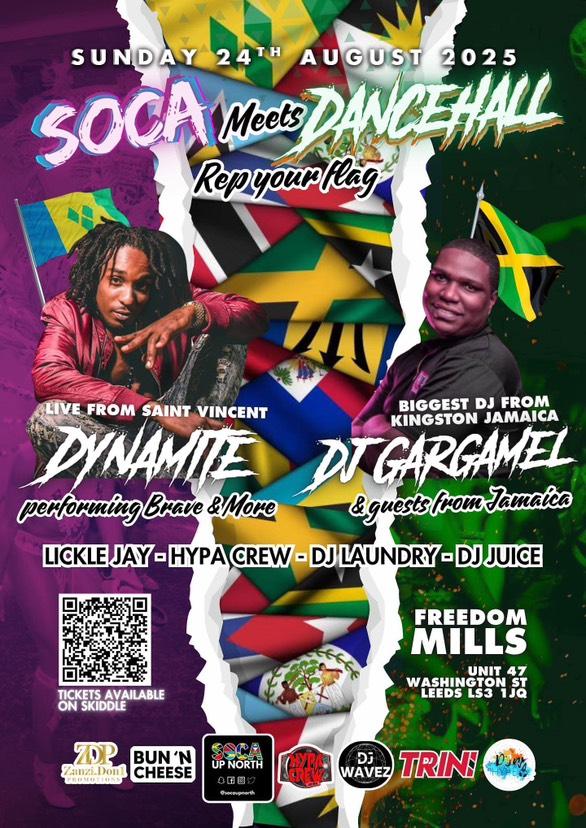 Leeds Carnival Sunday After Party Rep Your Flag