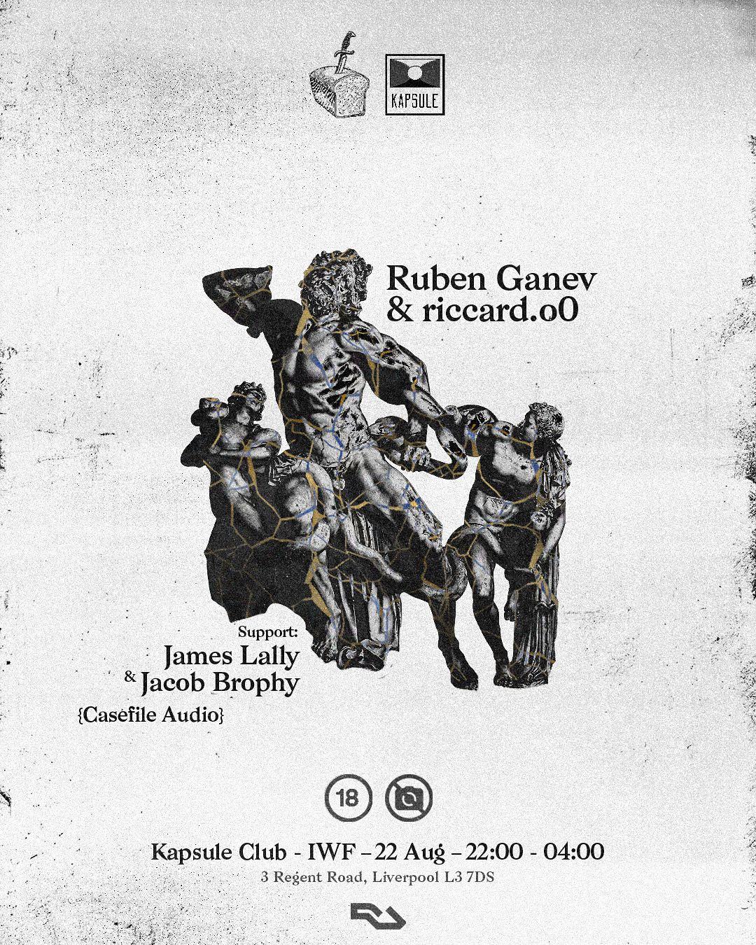 Riccard.O0 Invites ~ Ruben Ganev, James Lally & Jacob Brophy {Casefile Audio}