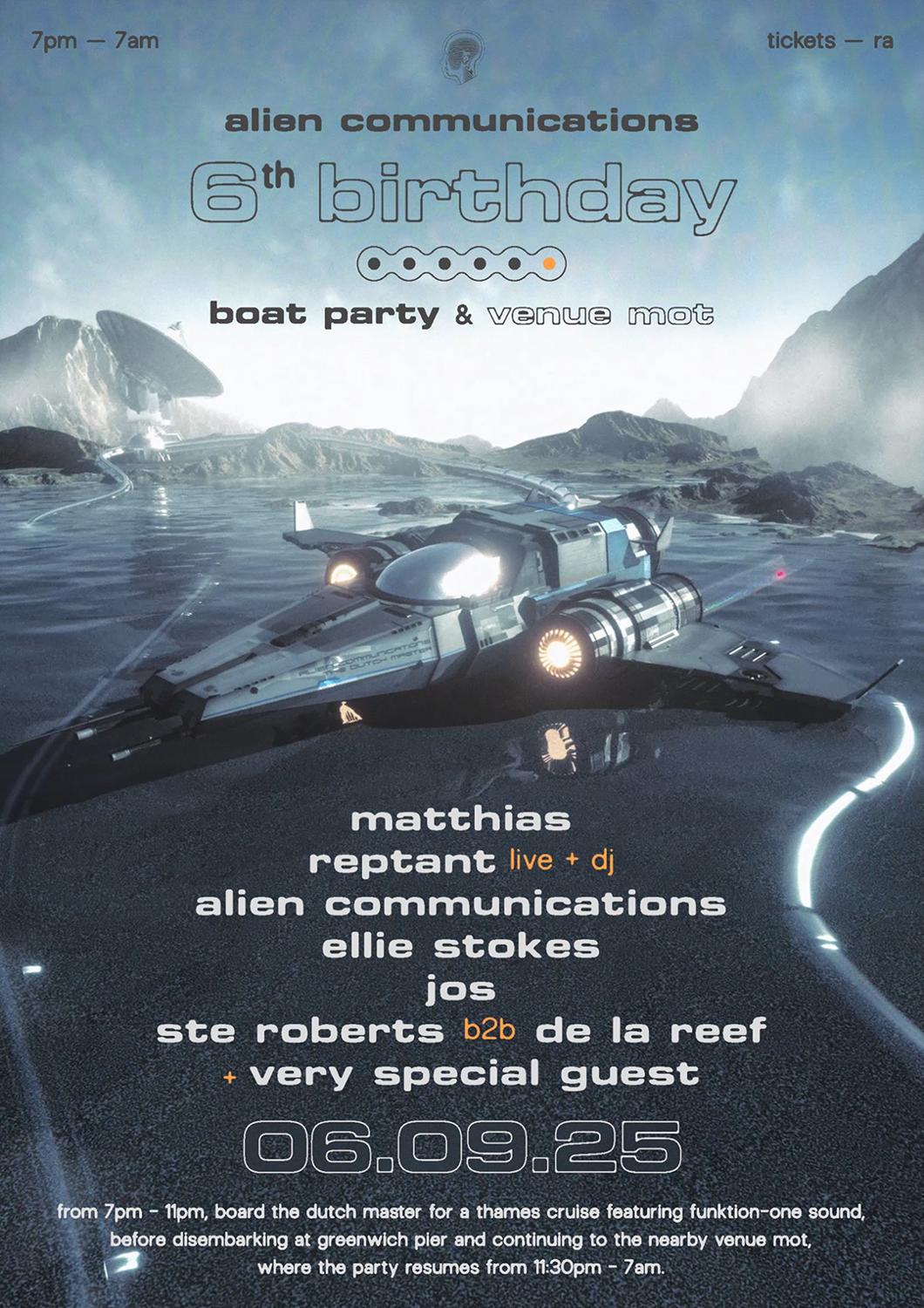 Ac 6Th Birthday Boat Party + Venue Mot