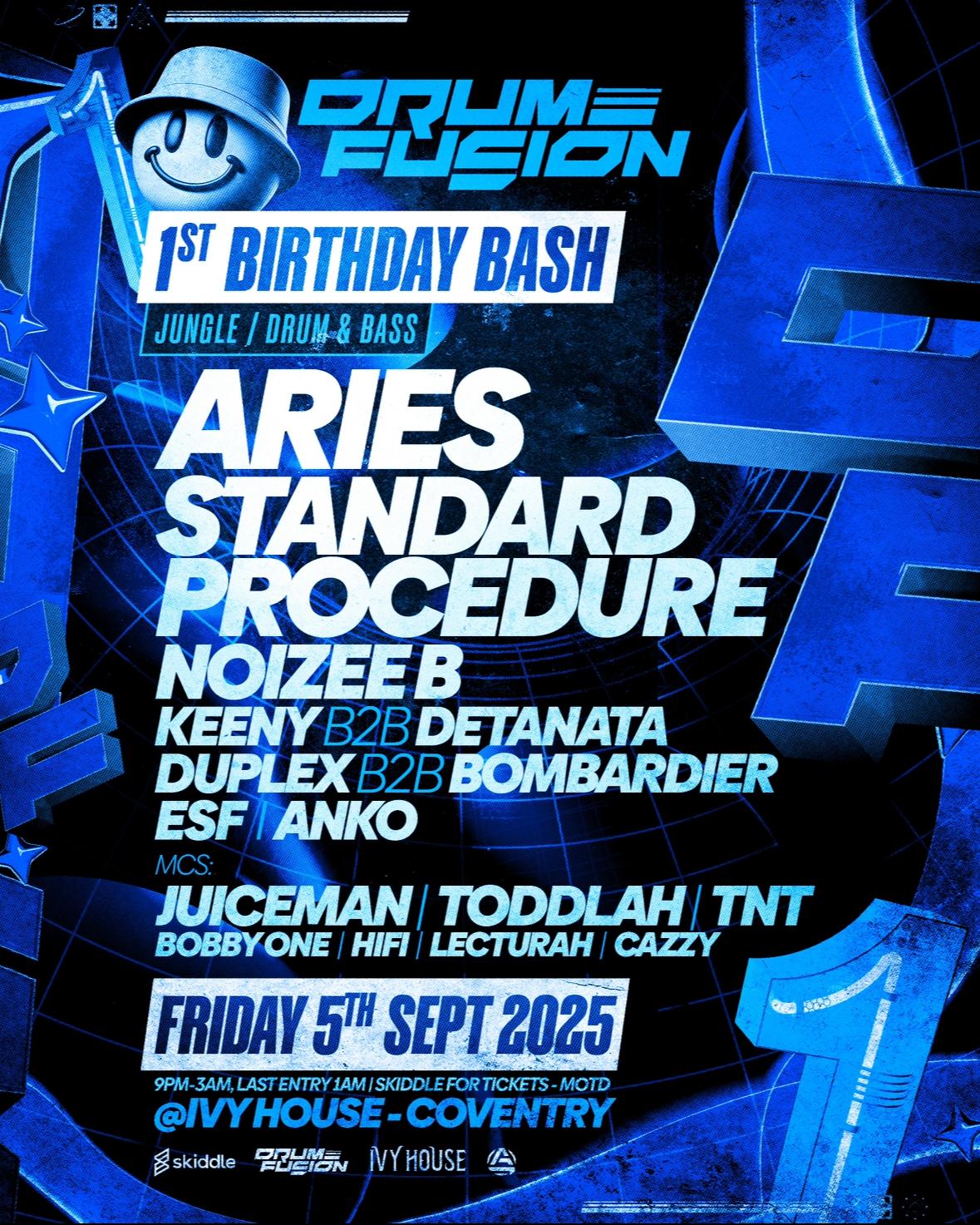 Drum Fusion 1St Birthday Bash
