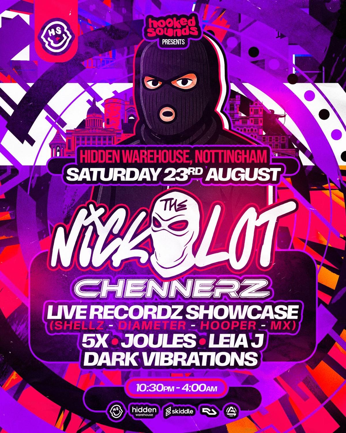 Nick The Lot, 5X (Powered By Nest Soundsystem)