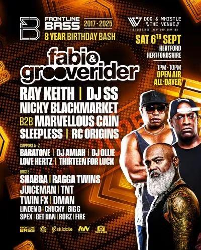 Frontline Bass: 8 Year Birthday Bash