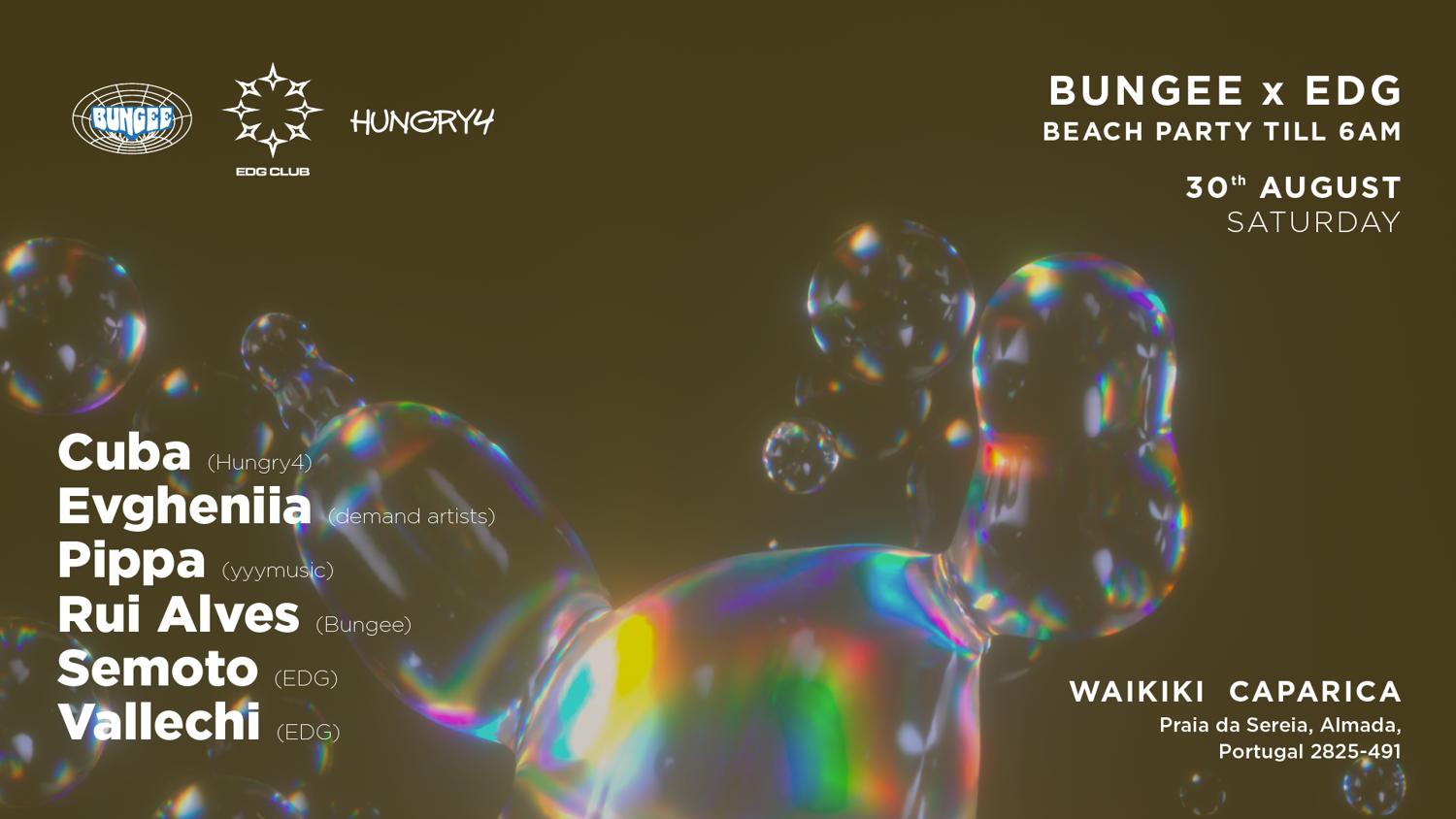 Bungee X Edg Beach Party With Evgheniia, Cuba, Pippa