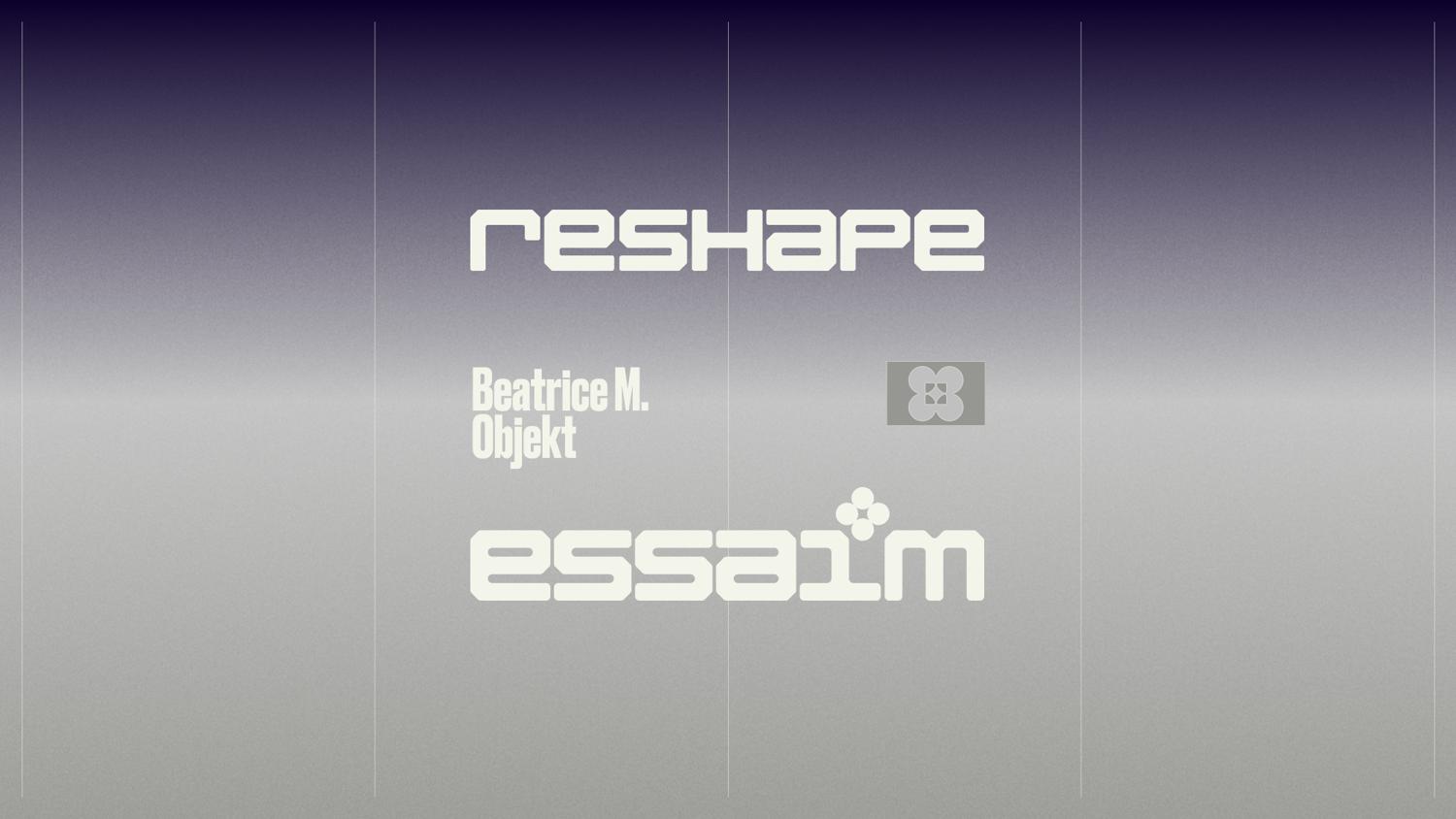Reshape - Beatrice M., Objekt