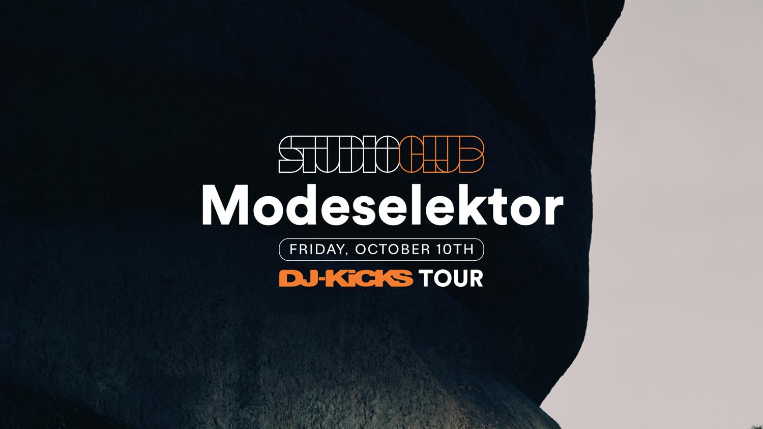 Studio Presents: Modeselektor