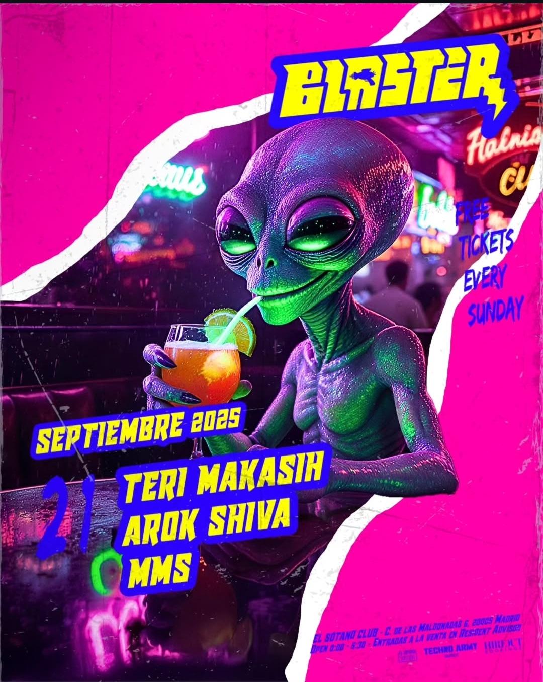 Blaster: Teri Makasih, Arok Shiva, Mms