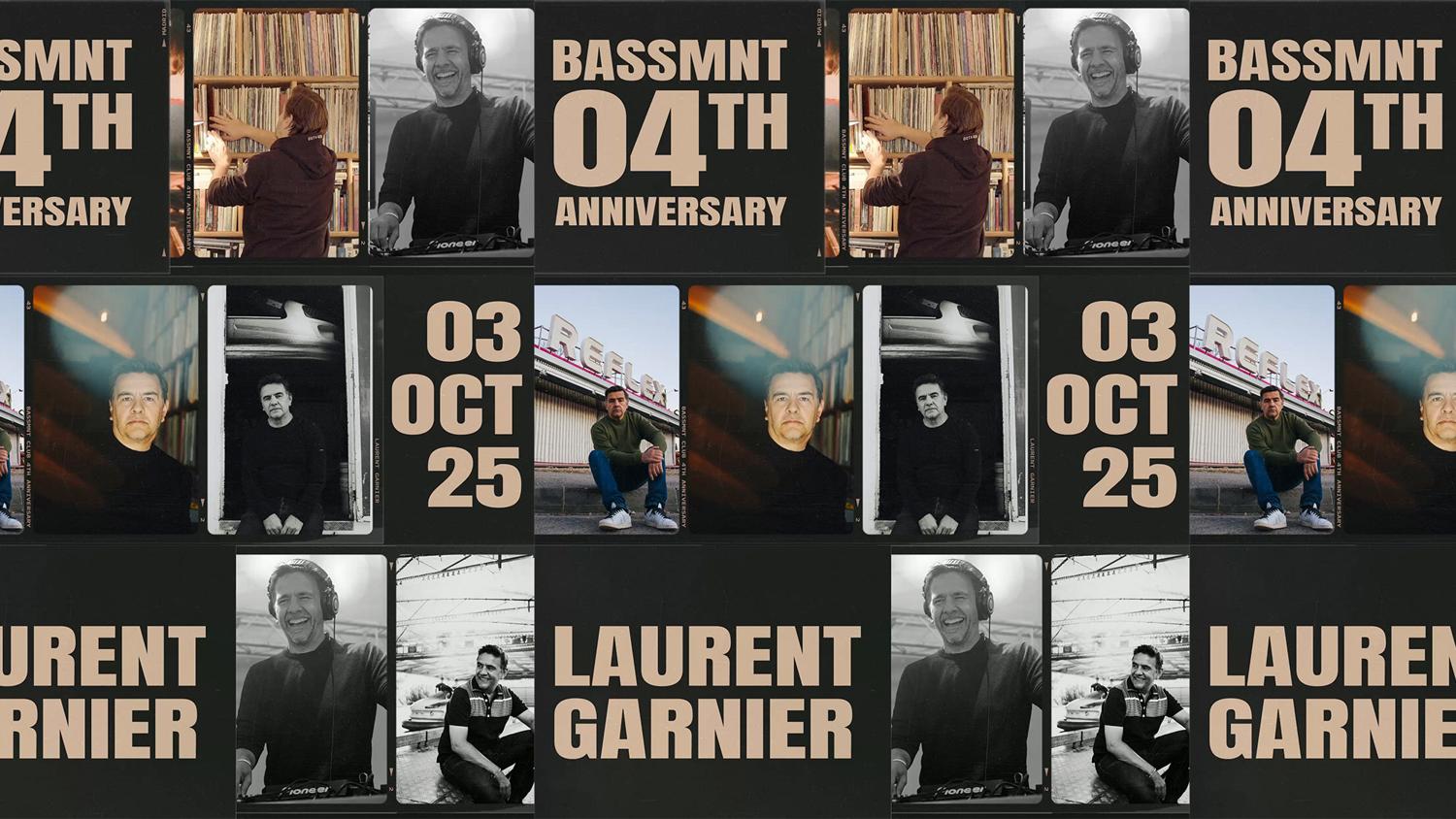 Iv Anniversary Bassment: Laurent Garnier