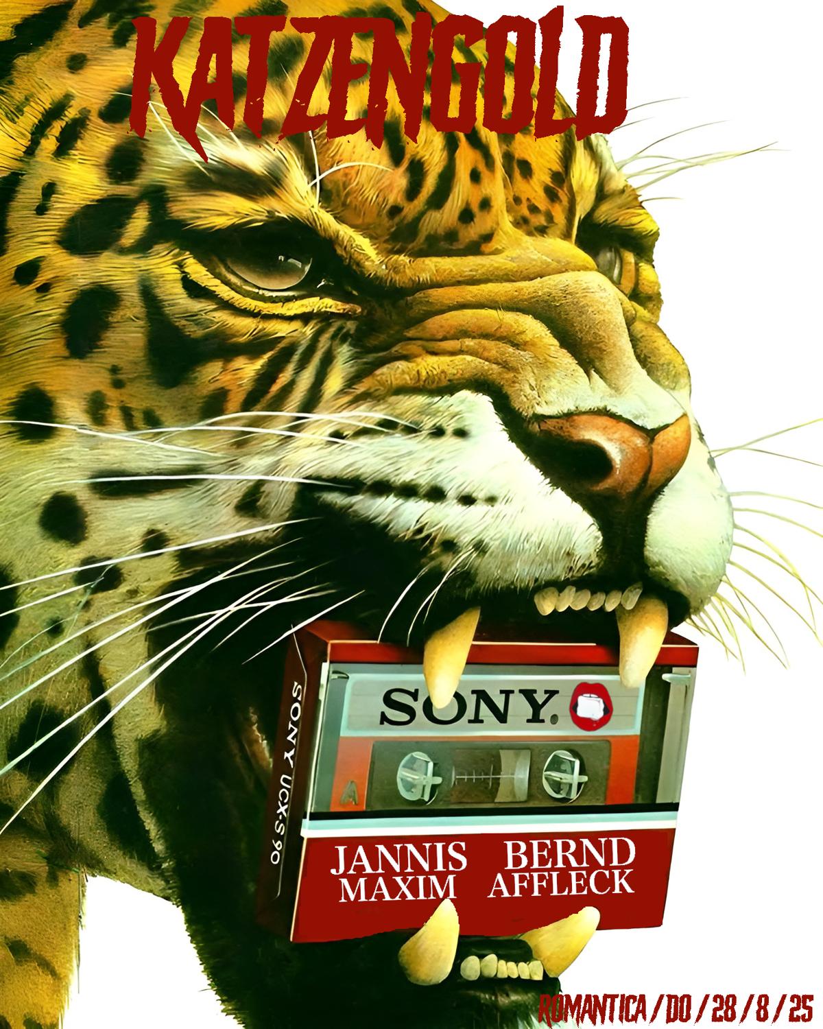 Katzengold Am Donnerstag Mit Jannis Maxim (Vision Ekstase) & Bernd Affleck (Schimmer Rec.)