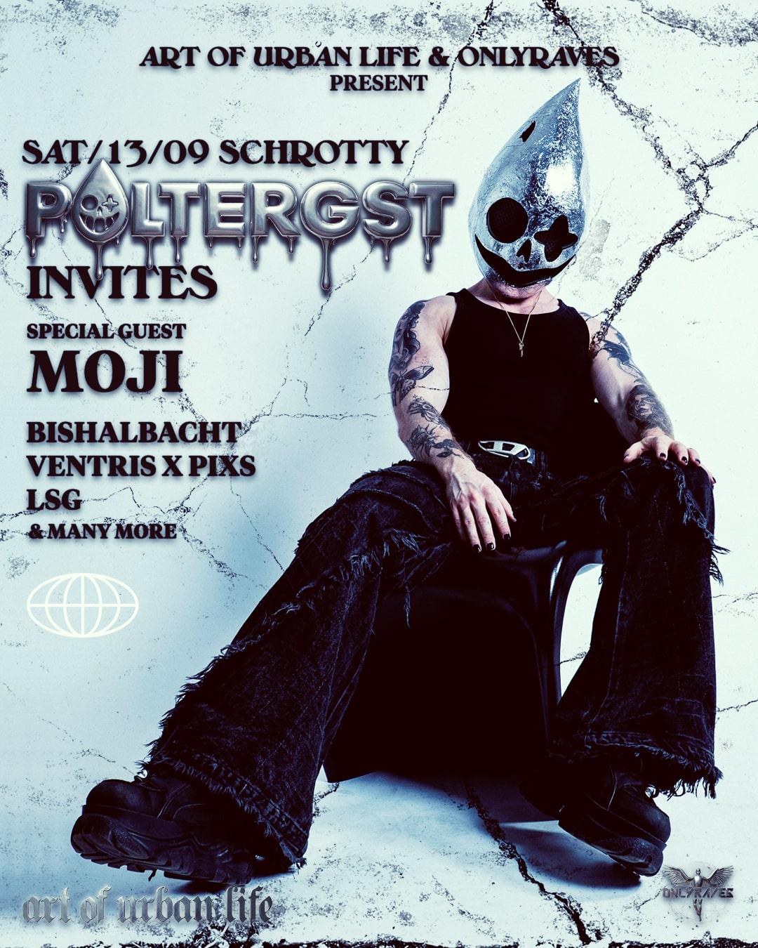 Poltergst Invites Moji By Artofurbanlife & Onlyraves
