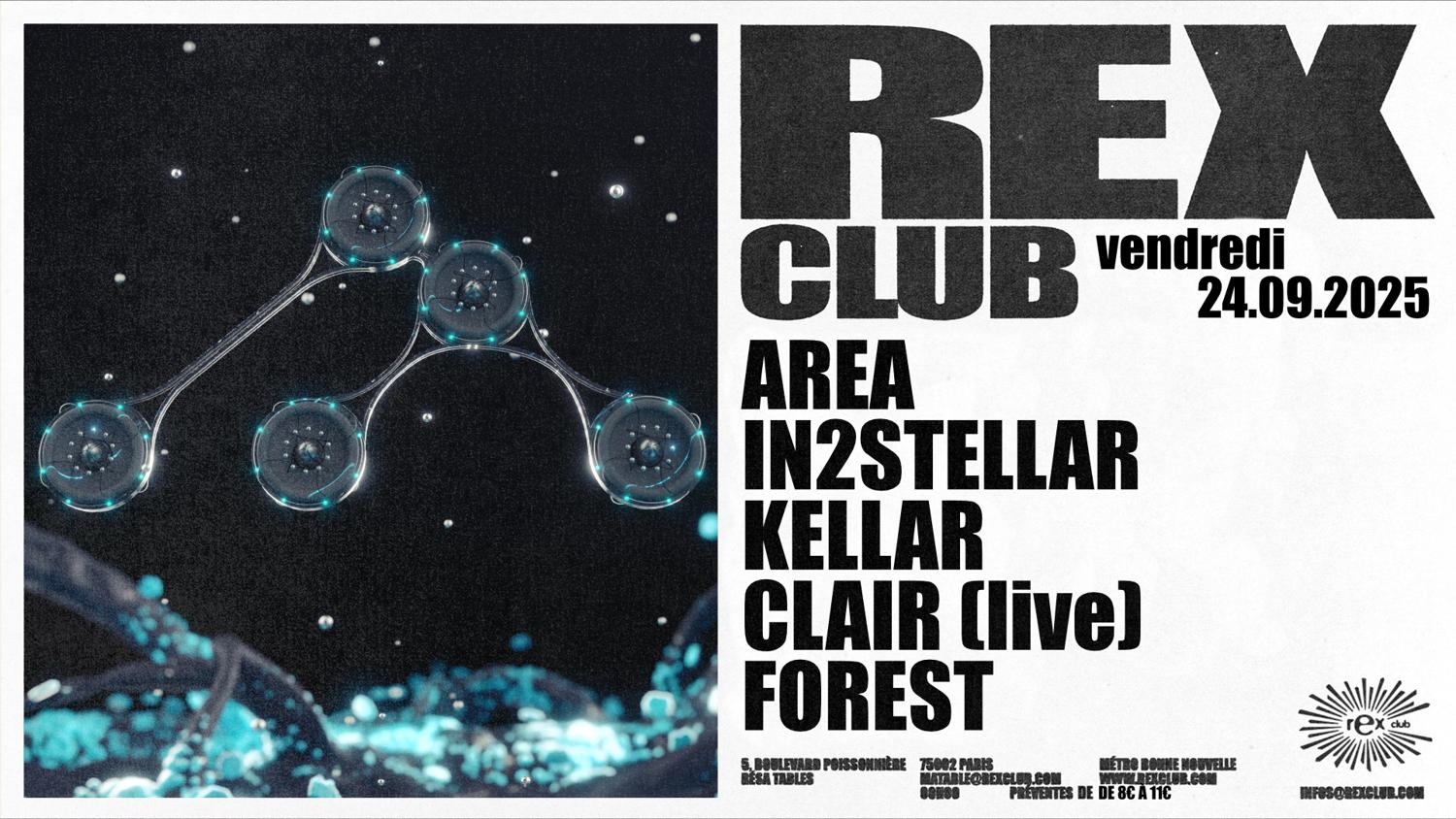 Area: In2Stellar, Kellar, Clair (Live), Forest