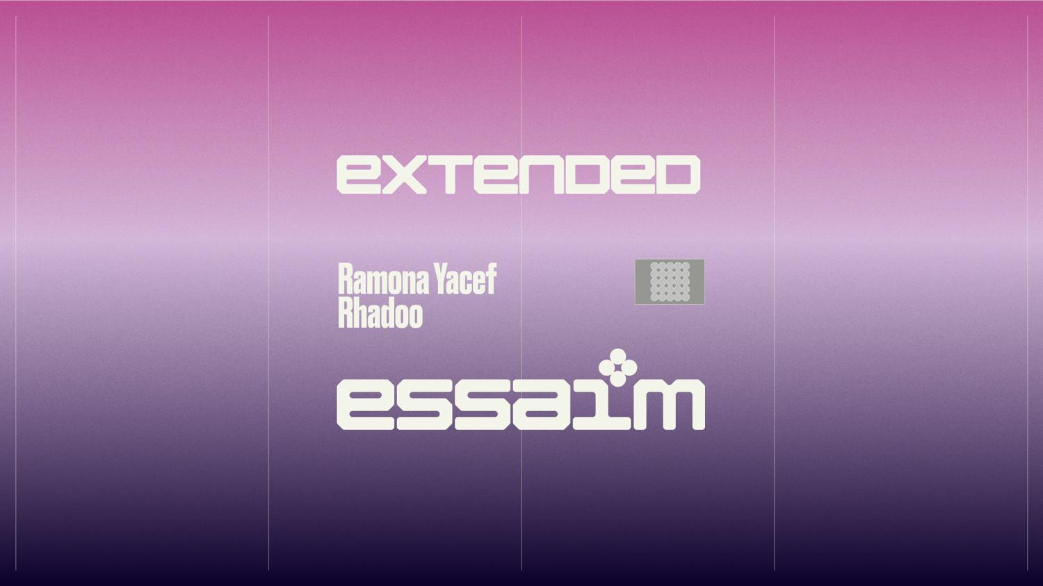 Extended - Ramona Yacef, Rhadoo