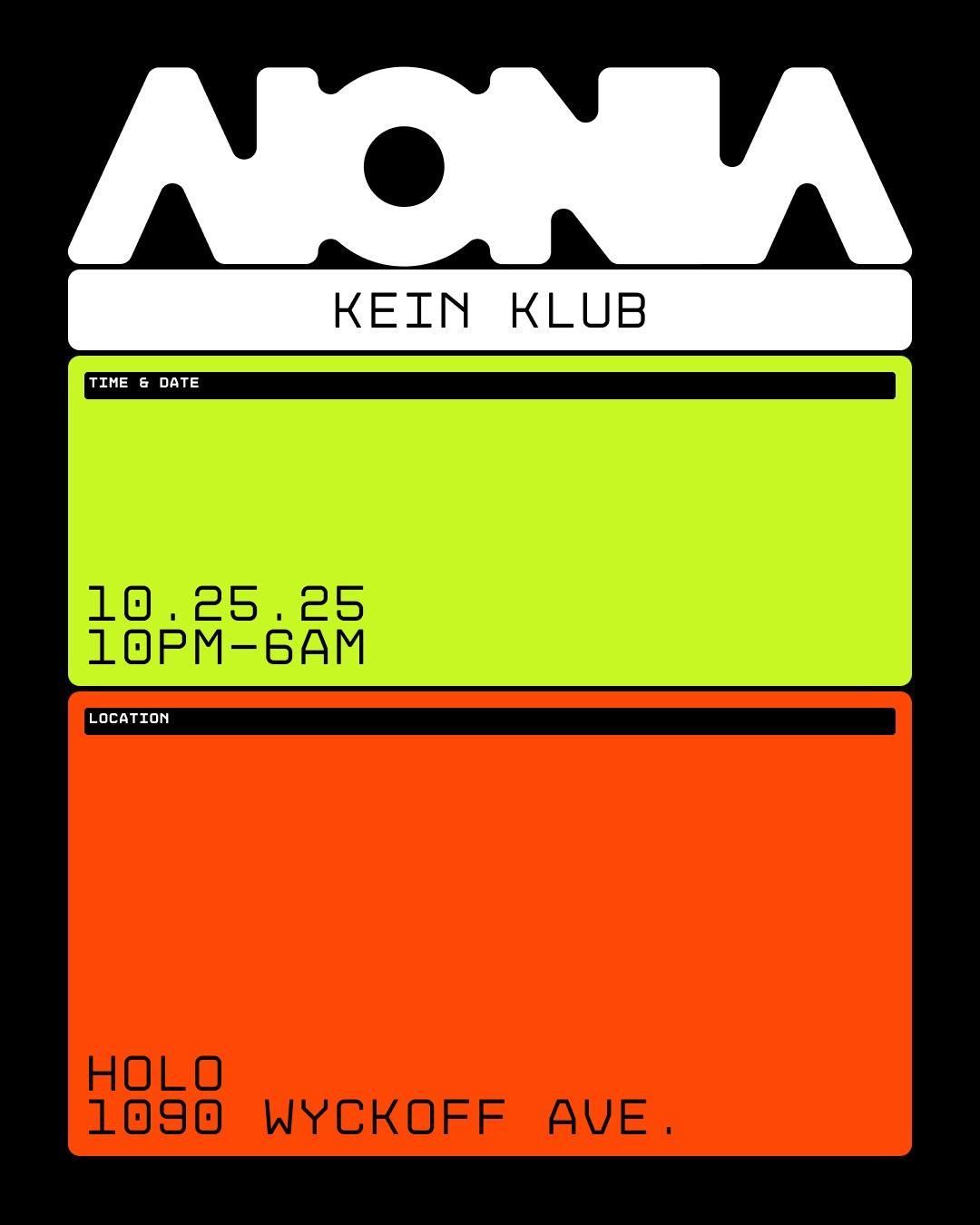 Kein Klub By Aionia