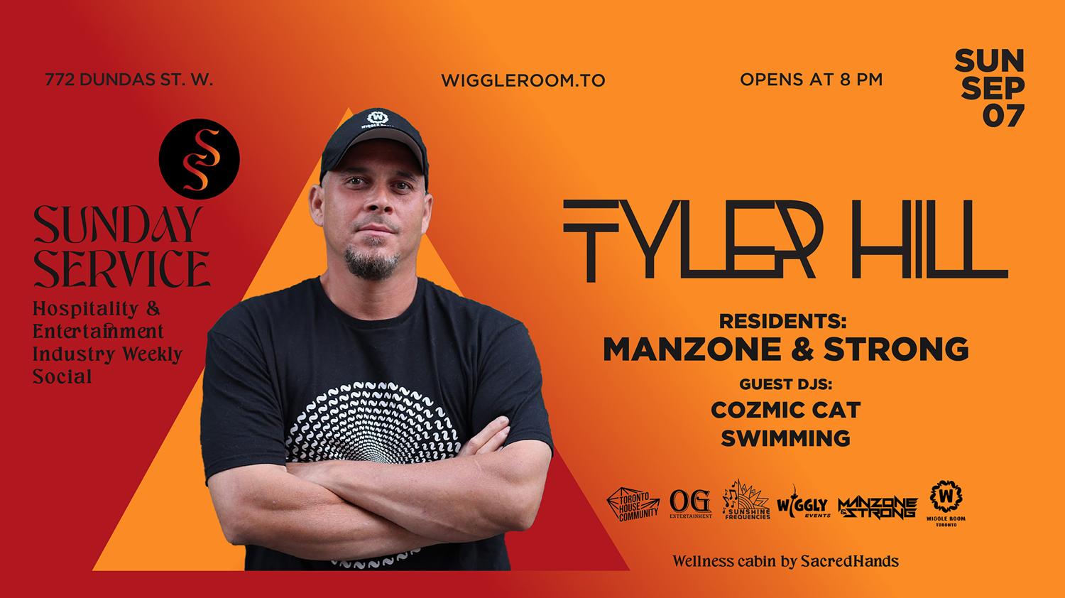 Sunday Service: Tyler Hill [Extended Set] - Manzone & Strong
