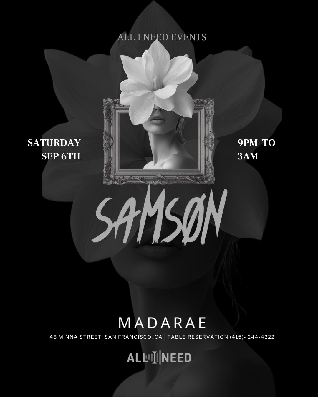 Samson [Afro House] At Madarae