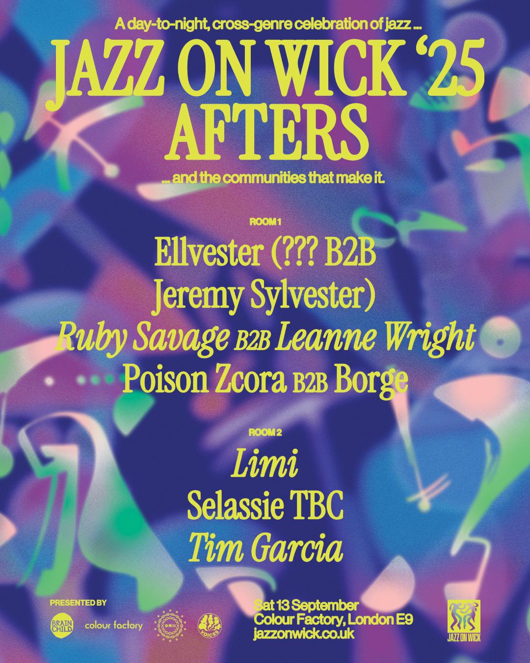 Jazz On Wick 2025 Afterparty