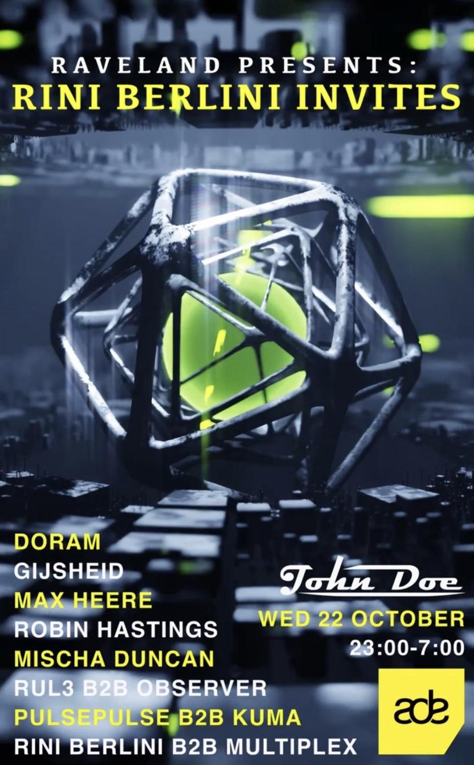 Raveland Ade: Rini Berlini Invites