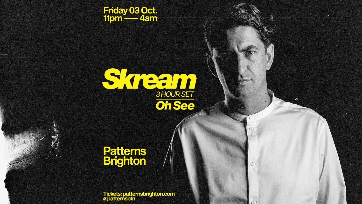 10 Years Of Patterns: Skream (3 Hour Set)