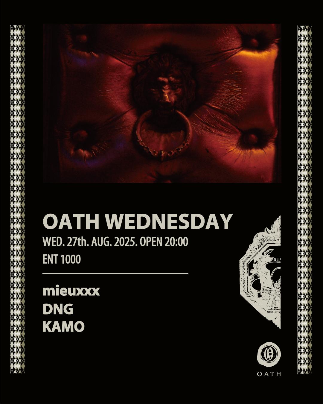 Oath Wednesday